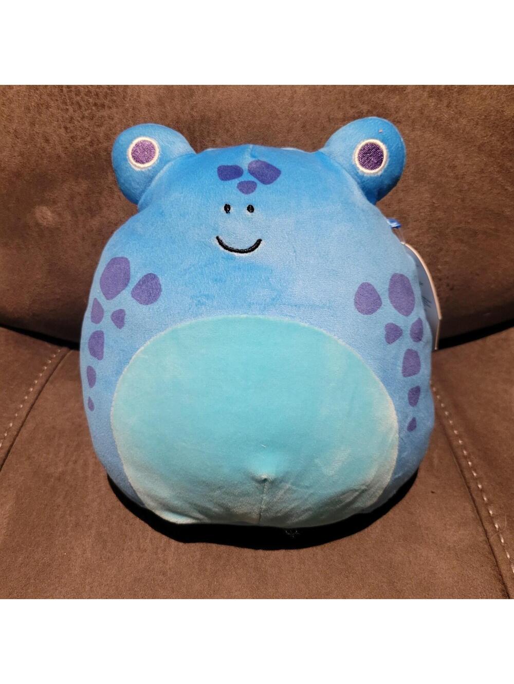 Squishmallows 8” ALANDY Blue poison Dart Frog RARE Learning Express exclusive